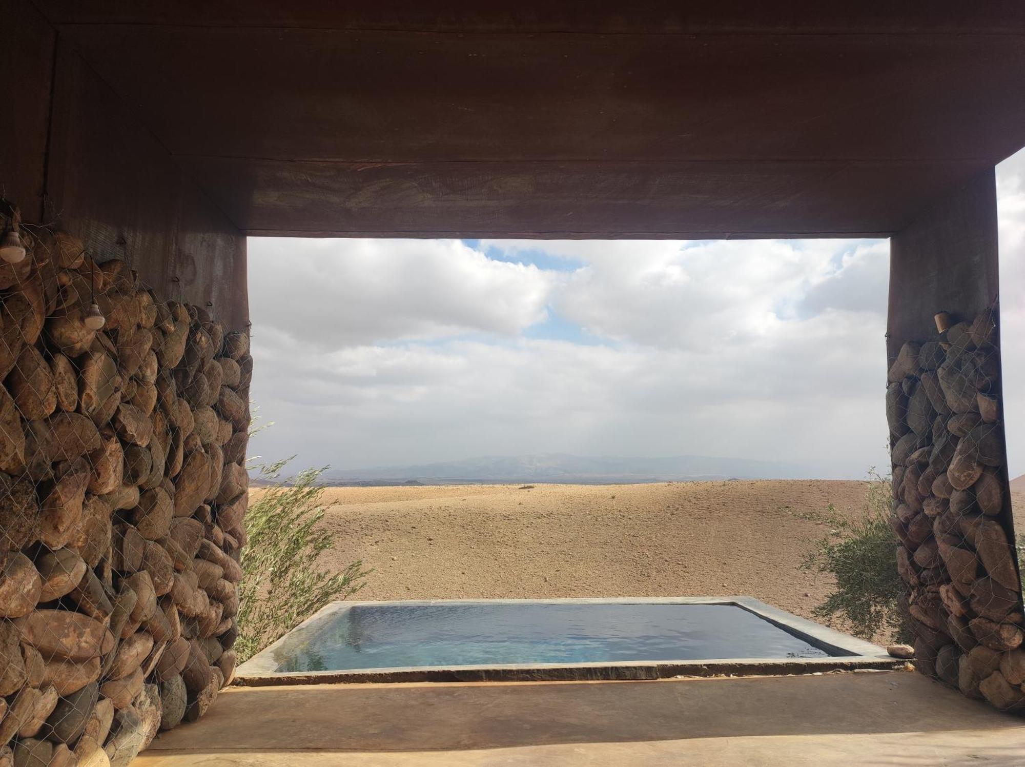 Revolution Stone Cliff Eco Resort Agafay Dış mekan fotoğraf